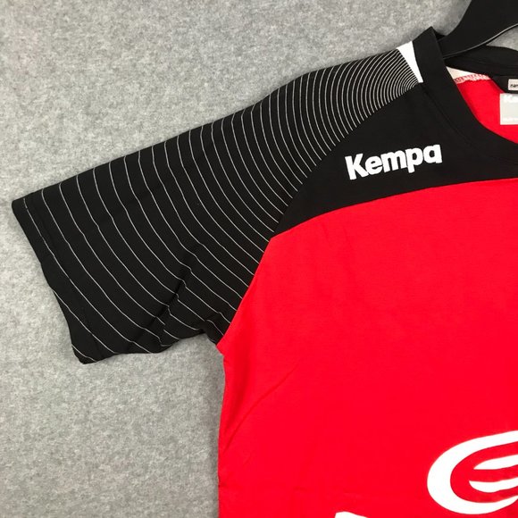 Kempa PGNiG Shirt Mens Medium Red Handball Cotton Short Sleeve Graphic Germany - Picture 4 of 14
